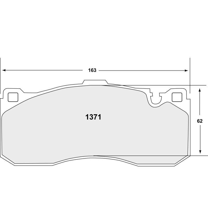 Endurance compound with less wear. Race brake pads - BMW 135i / 1M / 330i Coupé (upgrade)
Mini JCW GP
front